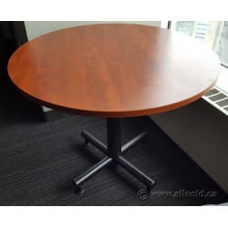 Autumn Maple 36" Round Meeting Conference Table